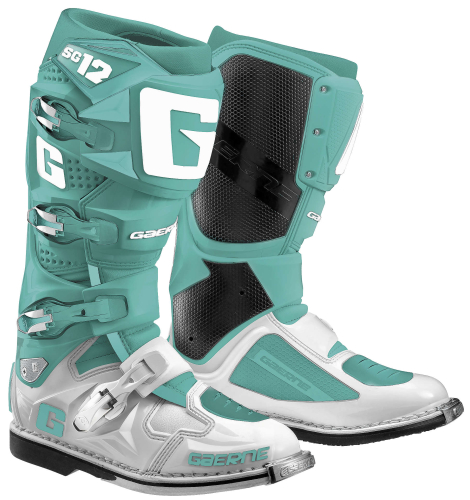 Gaerne - Gaerne SG-12 Limited Edition Boots - 2174-066-08 - White/Aqua - 8