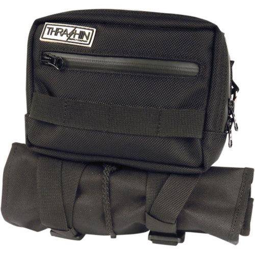 Thrashin Supply Company - Thrashin Supply Company Handlebar Bag & Tool Roll - THB-0000