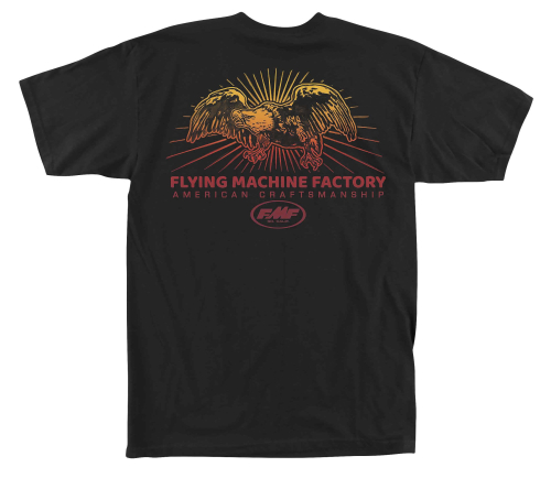 FMF Racing - FMF Racing Crafted T-Shirt - SP8118911-BLK-LG - Black - Large
