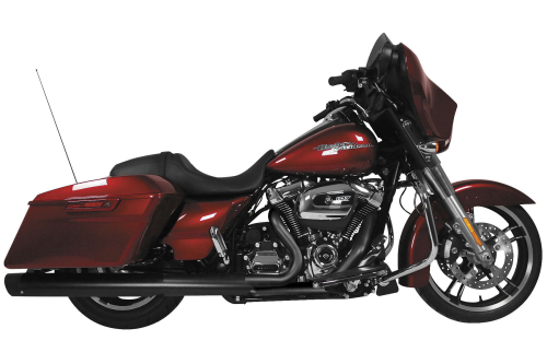 Rush Exhaust - Rush Exhaust Tri-Power Head Pipes - Black - 7118