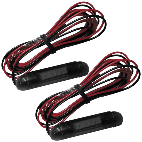 Radiantz - Radiantz LED Flexible Arrays - 1-1/2in. - Red/Smoke - 4000-01S-2