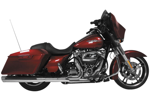 Rush Exhaust - Rush Exhaust Tri-Power Head Pipes - Chrome - 7018