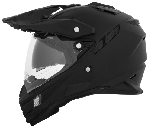 Cyber Helmets - Cyber Helmets Cyber UX-33 Solid Helmet - UX33-MBLK-LG - Matte Black - Large