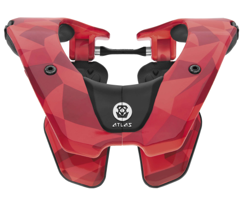 Atlas - Atlas Tyke Youth Neck Brace - AT3-02-000 - Fire Prism Red - 24-28in.