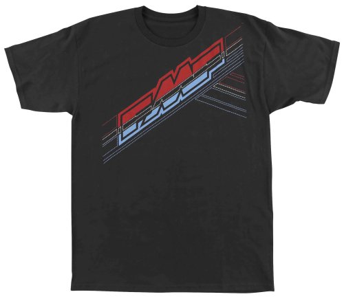 FMF Racing - FMF Racing Slide T-Shirt - HO7118907-BLK-SM - Black - Small
