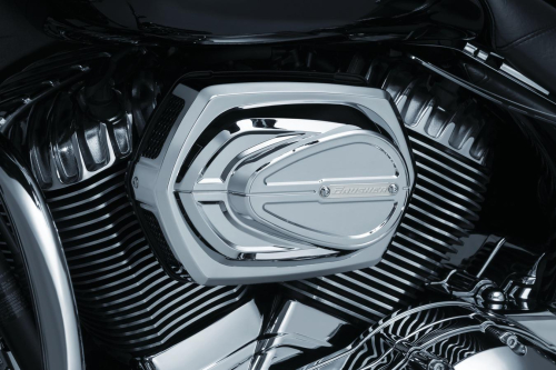 Kuryakyn - Kuryakyn Crusher Marverick Pro Air Cleaner - Chrome - 9967