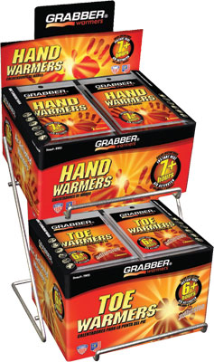 Grabber - Grabber Hand and Toe Warmer Counter Top Display - ADRACK