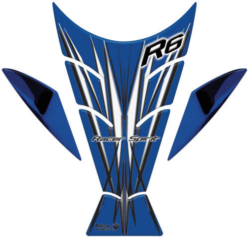 Rascal Grafik - Rascal Grafik X-ak Tank Pad - Blue/Gray - RA36069