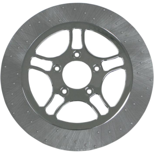 Lyndall Racing Brakes - Lyndall Racing Brakes Triangulum Lug-Drive Brake Rotor - Chrome - NVLD-115FCT5SC