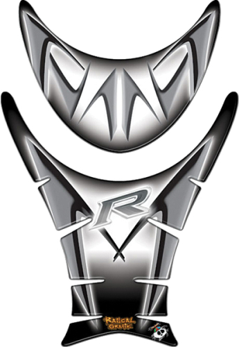 Rascal Grafik - Rascal Grafik X-ak Tank Pad - White - RA36581