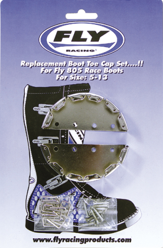 Fly Racing - Fly Racing 2pc. Toe Cap/Screw Kit for Youth 805 Boots - 10-6 - 36-5018