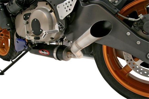 Jardine - Jardine GP1 Slip On Muffler - Black Powder-Coat Finish - 18-5004-723-02