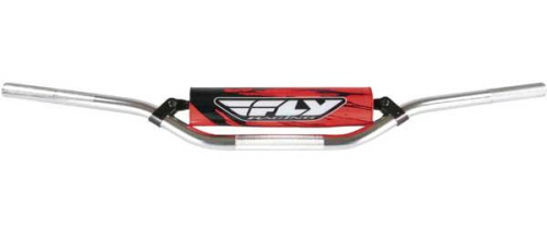 Fly Racing - Fly Racing 6061 T-6 Aluminum Handlebar - ATV F Bend - Polished - MOT-146-6X-HAS