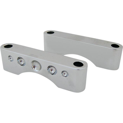 Paul Yaffe Originals - Paul Yaffe Originals Domino Fender Spacer Kit - Chrome - BFS-C