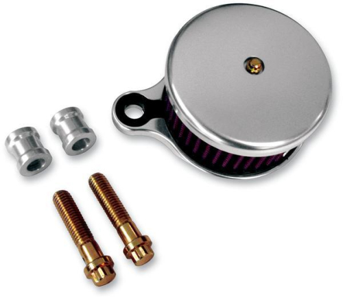 Joker Machine - Joker Machine High Performance Air Cleaner Assembly - Smooth Clear Anodized - 10-200S