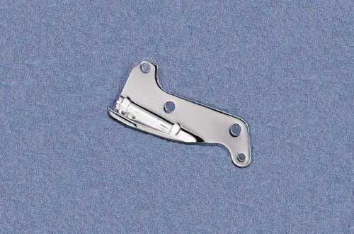 Drag Specialties - Drag Specialties Exhaust Mounting Bracket - Chrome - 200155-BC222