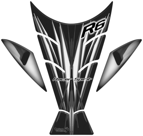 Rascal Grafik - Rascal Grafik X-ak Tank Pad - Black/Gray - RA36068