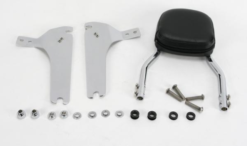 Jardine - Jardine Complete Short Steel Backrest and Mounting Kit with 6in x 6in Pad - 34-5109-01
