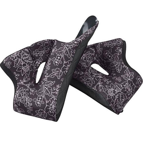 Icon - Icon Cheek Pads for Airframe Helmets - Floral - Md (25mm) - 0134-0713