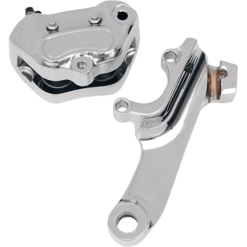 Drag Specialties - Drag Specialties Rear Brake Caliper Kit - Chrome - 84180