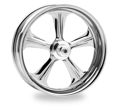 Performance Machine - Performance Machine Wrath Trike Front Wheel - 21 x 3.5in. - Chrome - 1522-7106R-WRAAM-CH