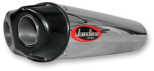 Jardine - Jardine RT-One Outlet Factory Replica Muffler - Stainless Steel Canister - Carbon Fiber End Cap - 18-1017-724-02