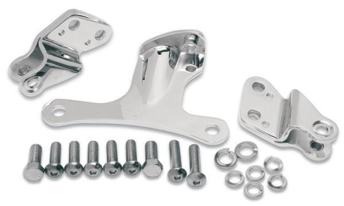 Drag Specialties - Drag Specialties Chrome Motor Mount Kit - 032546