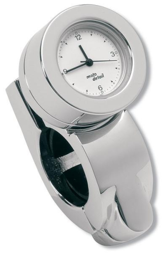 Drag Specialties - Drag Specialties Handlebar Mount Clock - 7/8in. or 1in. Handlebars - 20-0610
