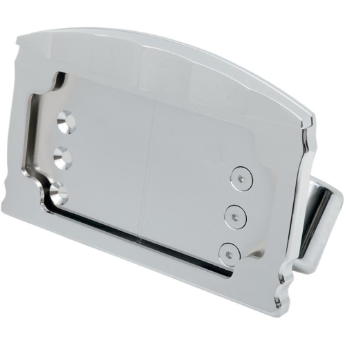 Drag Specialties - Drag Specialties Side-Mount License Plate Mount - Horizontal - P28-6821