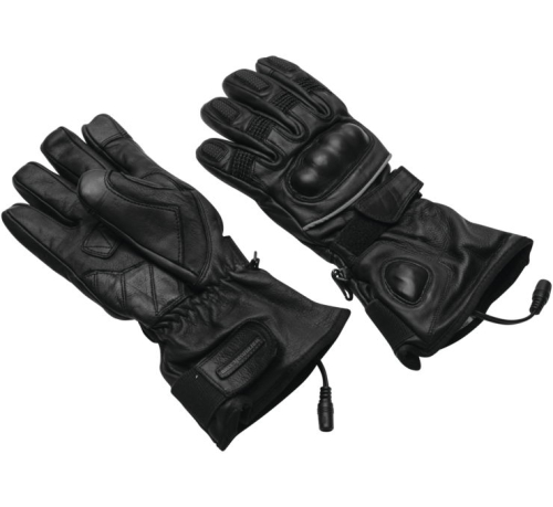 Warm & Safe - Warm & Safe Heated Ultimate Touring I-Touch Gloves - 21157013-IT - Black - Large