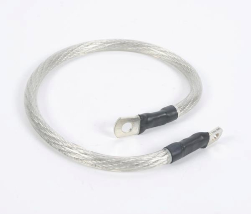 Drag Specialties - Drag Specialties Battery Cable - Translucent Clear - 19in - 78-119