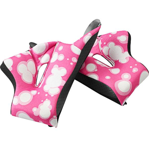 Icon - Icon Cheek Pads for Airframe Helmets - Pink Champagne - Lg (30mm) - 0134-0795