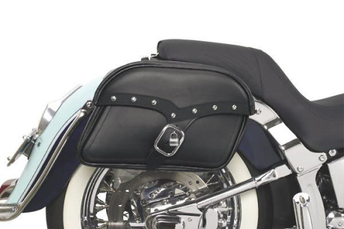 Saddlemen - Saddlemen Midnight Express Desperado Slant Saddlebag - 17 1/2in.L x 6in.W x 11 1/2in.H - X02-03-052