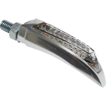 Highsider - Highsider Arc Turn Signal - Rear - Chrome - 254-261