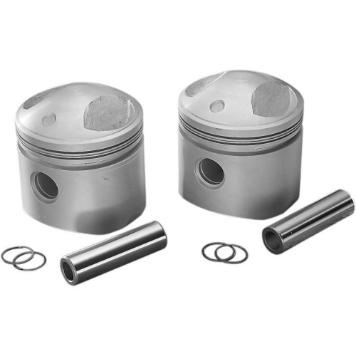 Drag Specialties - Drag Specialties Piston Kit (1200cc., 3-7/16in. Bore) - .050in. Oversize, 7.5:1 Low Compression - 750715LC-BX-LB1