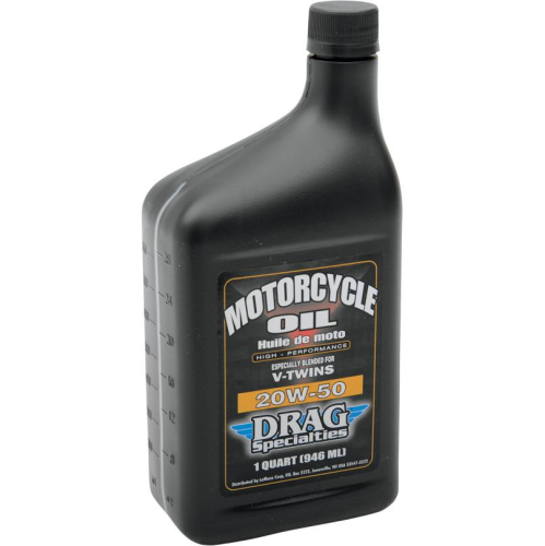Drag Specialties - Drag Specialties V-Twin Motorcycle Oil - 20W50 - 1gal. - 2986-059B