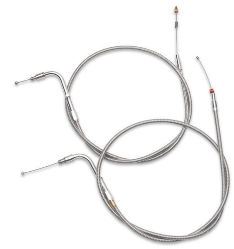 Barnett - Barnett Stainless Clear-Coated Idle Cable (+10in.) - 102-30-40901-10