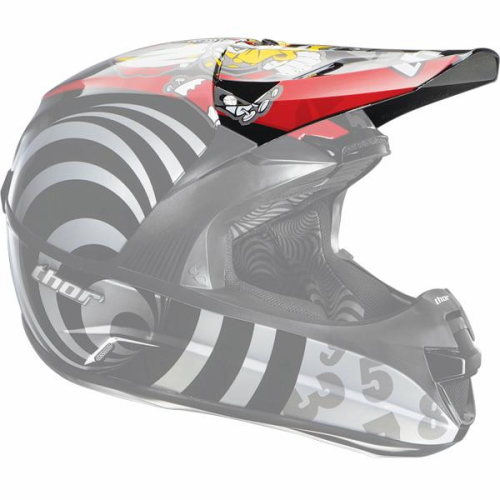 Thor - Thor Helmet Visor Kit for Force 2011 - Hypnotic - 0132-0547