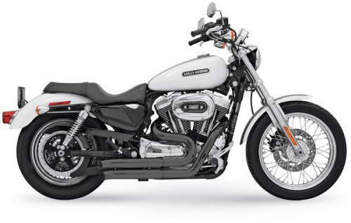Bassani Manufacturing - Bassani Manufacturing FireSweep Exhaust System - Black Ceramic - 14123C
