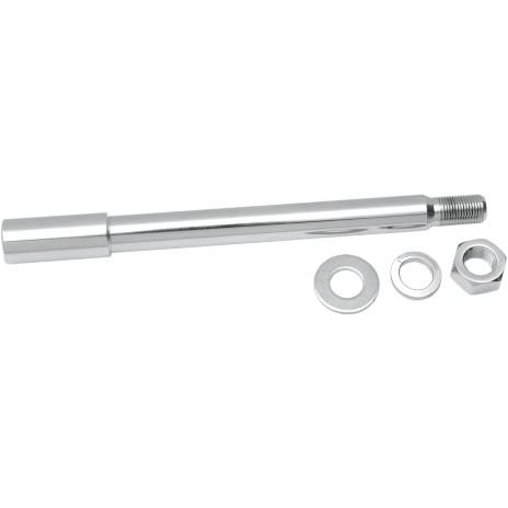 Drag Specialties - Drag Specialties Chrome Axle Kit - Front - W16-0329