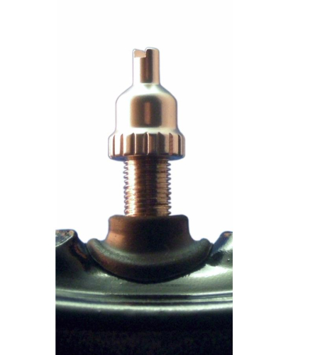No Toil - No Toil Valve Stem Remover Cap - Silver - VSRC-001