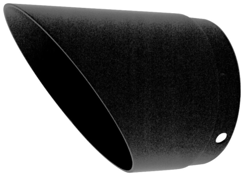 SuperTrapp - SuperTrapp End Cap - Black - Slash Cut - 108-8052