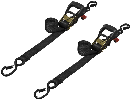 Drop-Tail Trailers - Drop-Tail Trailers Powersport Tiedown Straps - Econo - 03-ES1.0PR-01