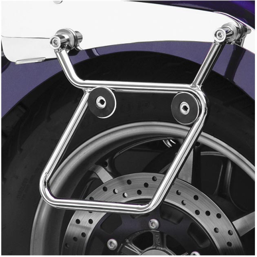 National Cycle - National Cycle Cruiseliner Saddlebag Mount Kit - Chrome - KIT-SBC009