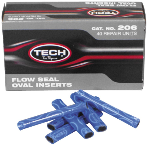 Tech Inc - Tech Inc Tire and Lube Replacement Oval Flow Seal Plug Inserts - 206