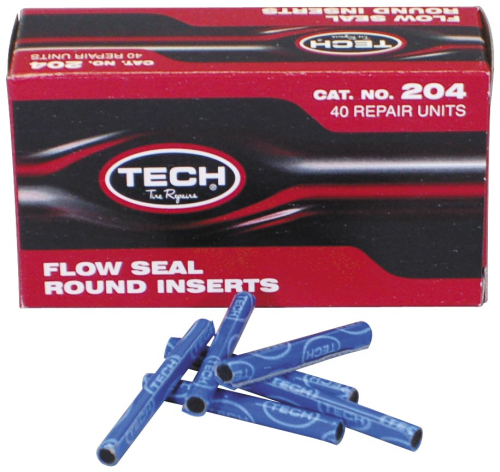 Tech Inc - Tech Inc Tire and Lube Replacement Round Flow Seal Plug Inserts - 204