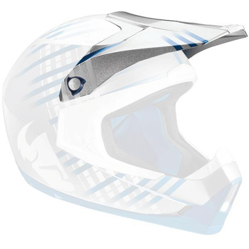 Thor - Thor Helmet Visor Kit for Quadrant 10 - Gray/Blue - 0132-0465