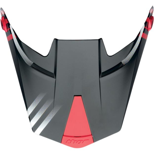Thor - Thor Helmet Visor Kit for Quadrant 10 - Black/Red - 0132-0464