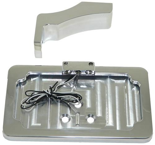 Yana Shiki - Yana Shiki License Plate Bracket - Machined Finish - A3065LED