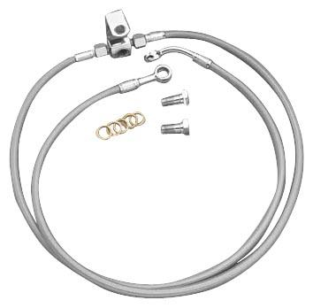 Galfer Brakes - Galfer Brakes Cruiser Brake and Clutch Line Kit - Black - FK003D452